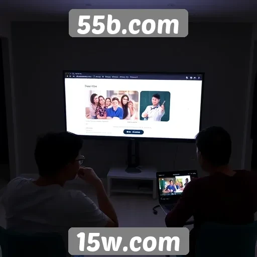 Análise da experiência do usuário no 55b.com